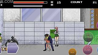 in this hentai, i fuck every girl on the street with intense sex