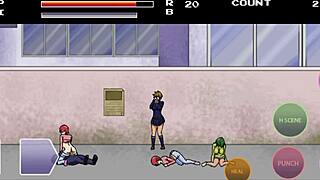 in this hentai, i fuck every girl on the street with intense sex