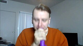 Pov twink sucks cock with deepthroat and toys.