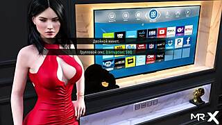 Double Blowjob in Fashion Business Game!