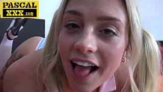 Cute big tits subslut returns for hardcore sex session