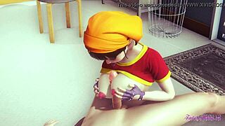 dragon ball hentai pov pan intense pleasure