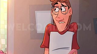 What are the best moments in this naughty home animation?