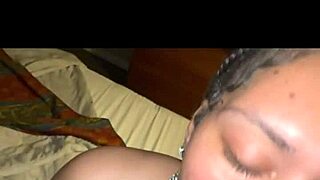 BBW With Big Tits Keeps Sucking Big Black Cock After Cumshot