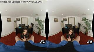 Teen Brunette Gets Pussy Fucked In Office Reality Porn