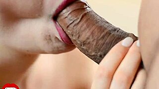 throbbing close-up oral creampie