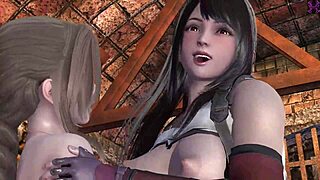 Tifa e Aerith di Final Fantasy VII scopate nel Gold Saucer