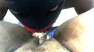 Naughty stepson's muff diving and cunilingus makes mom moan