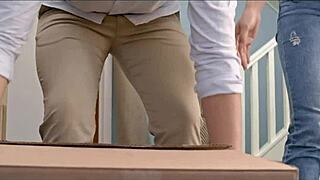 Cheating step sister Misty Meaner craves my cock in POV