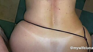 Punishing slave by fucking her ass bent over all night