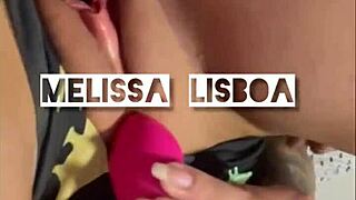 Melissa Lisboa showing off and taking cum in every hole part 3