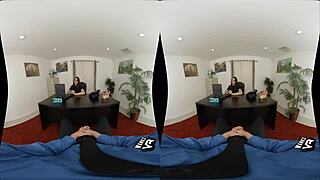 Teen Brunette Gets Pussy Fucked In Office Reality Porn