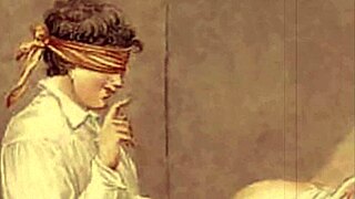 Vintage Erotic Cartoon Illustration From Anime Hentai