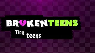 Watch This Brunette Teen 18+ Get Banged Hard!