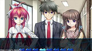 Bold creampie in Inyochu anime hentai game part 46