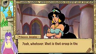 Queen trainer part 1 princess jasmine
