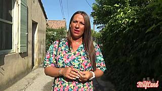 Mila jeune milf tries two men with excitement part 1