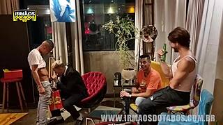 Secret friend game turns into brazilian orgy.