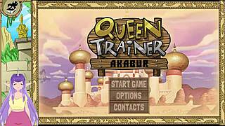 Queen trainer part 1 princess jasmine