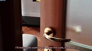 Stepbrother fucks stepsister after she catches him masturbating!