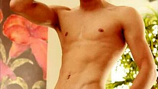 adlene twink masturbates in suggestive az scene