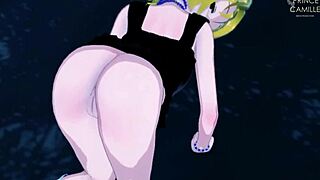 Hey, anna from shaman king is ready to exorcise you with her wet vagina