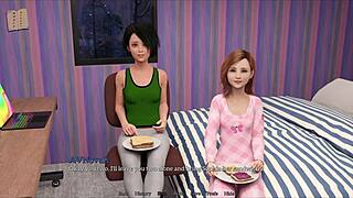 my new memories with this brunette in a game setting