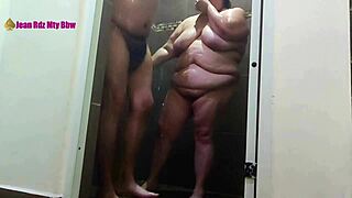 Bisexual Trio in Shower with Husband and Compadre!