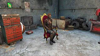 brunette in fallout 4 gets fucked hard