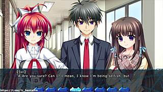 Bold creampie in Inyochu anime hentai game part 46