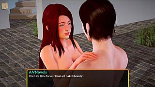 Small boobed redhead gets her first taste of hardcore sex with a big cock