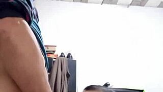 my bisexual friend visits for a party with shemale