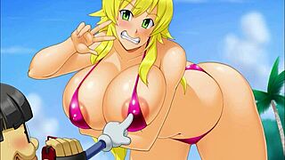 Hentai weeb gets lucky with blond milf 😍