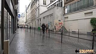 Blonde Florane Offered To Stranger!