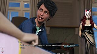 Mature MILF flashes pussy upskirt in Golden Boy 17.