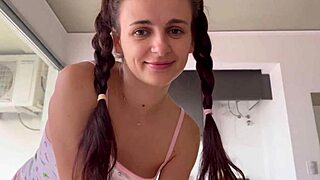 My Stepsister Begged Me to Take Her Ass for a Ride