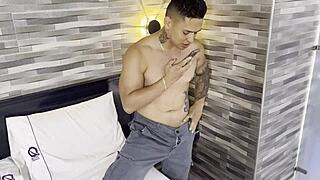 i'm home alone masturbating with two dildos one in my pussy and one in my ass 😈