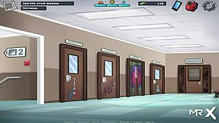 In Summertime Saga, I'll teach you French in episode 35.