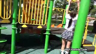 Amateur college students have sex with security guards