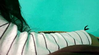 Indian step sister gets pounded hard in wild sex clip. Damn, it's intense!