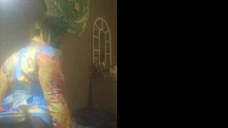 beautiful amateur rides big black cock in cowgirl for intense orgasm