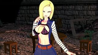 I'm Android 18, sucking and getting fucked in diferent positions pov