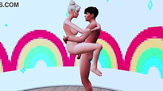 Stepsister's Heart Races as She Seduces Stepbrother for Forbidden Anal Behind Boyfriend's Back in Sims 4 Hentai