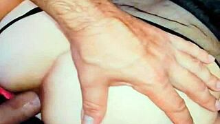 Skinny Milf Wife's Open Ass Hole Teases in POV