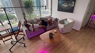Pretty stepdaughter gets some stepdad’s cock in her ass