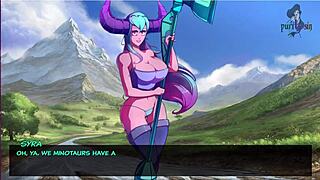 Legend Of Elmora Rough Sex Against Rocks