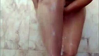 A Hindi story about a beautiful young girl fingering in the bathroom.