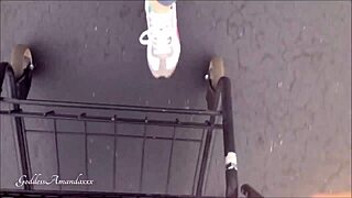 The mistress invites you to smell her super smelly feet and pantyhose