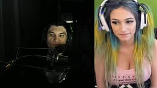 Joycgee and Trainwrecks Perform in Their Live Webcam Show with Interactive Fun