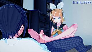 Hatsune Miku and Kagamine Rin Engage in Intense Sex Scenes in Vocaloid Hentai
